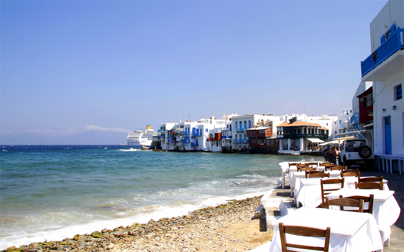 Island Hopping from Andros to Mykonos Island: Little Venice